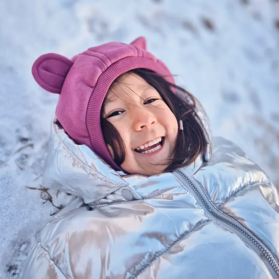 Komin otulający kominiarka - JAGODOWA / Benni