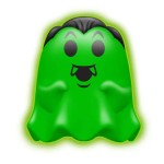 Sensoryczny gniotek Glowy Ghost świecący w ciermności / Schylling