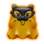 Sensoryczny gniotek Glowy Ghost świecący w ciermności / Schylling