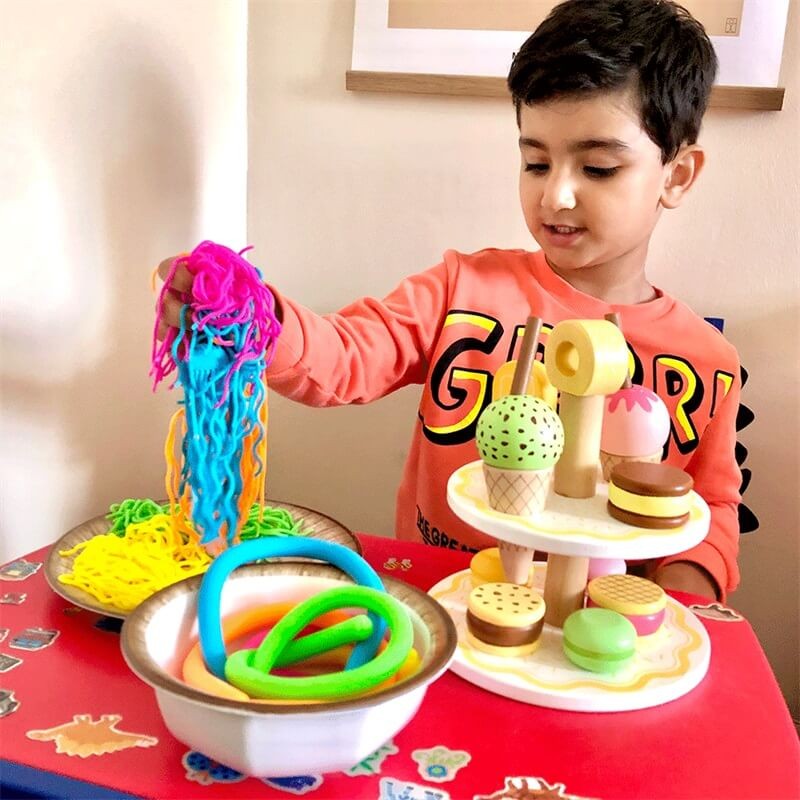 Sensoryczny gniotek Schylling - Ramen Noodlies / Schylling