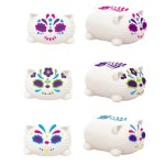 Gniotek sensoryczny Sugar Skull Cats - mix wzorów, 1 szt. / Schylling
