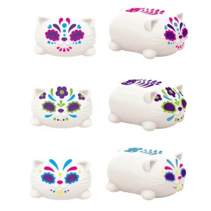 Gniotek sensoryczny Sugar Skull Cats - mix wzorów, 1 szt. / Schylling