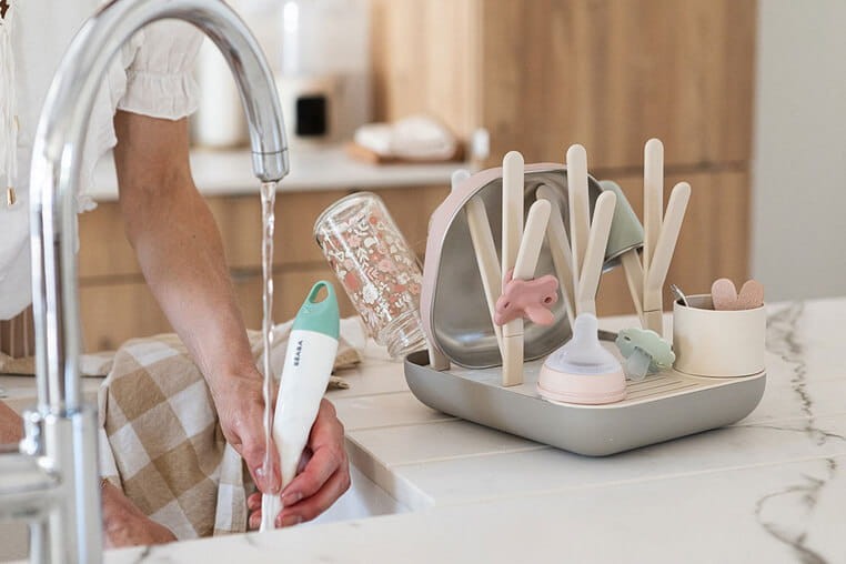 Suszarka do naczyń - clay, gazelle / Beaba