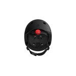 Kask M-L starszych dzieci i nastolatków Black / Scoot&Ride