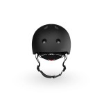 Kask M-L starszych dzieci i nastolatków Black / Scoot&Ride