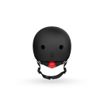 Kask M-L starszych dzieci i nastolatków Black / Scoot&Ride