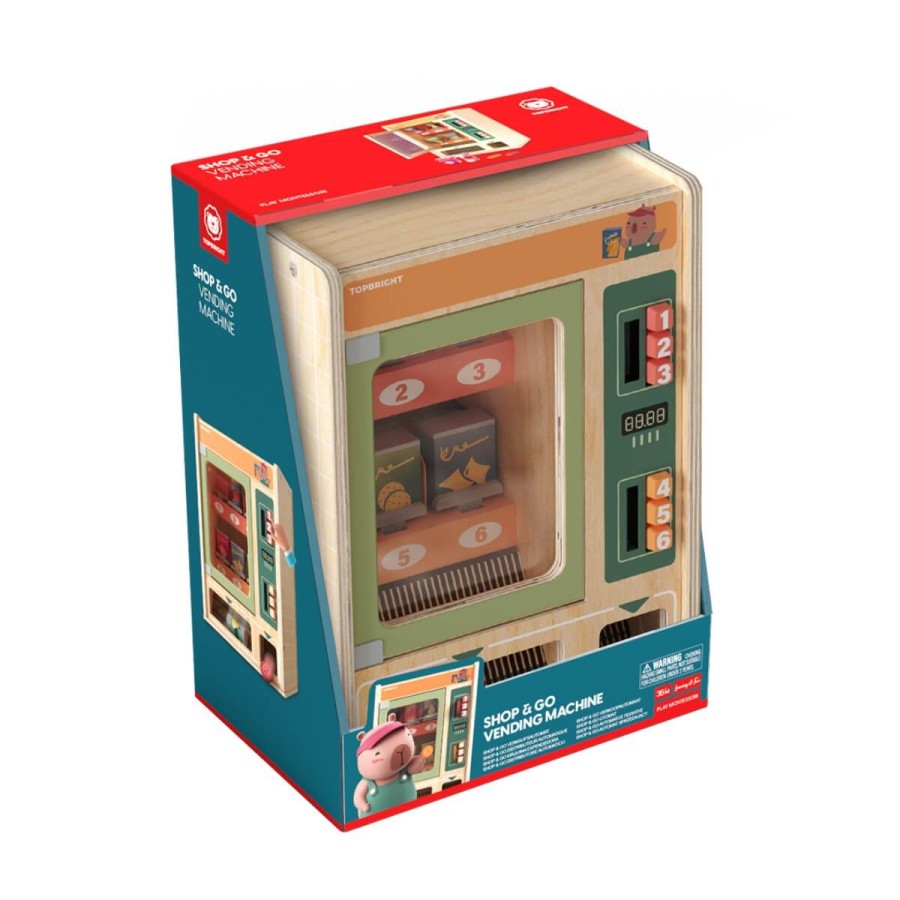 Drewniany automat sprzedający Shop&Go 36m+ / TOPBRIGHT
