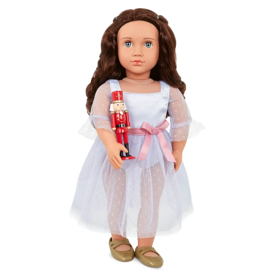 Lalka świąteczna 46cm CLARA z dziadkiem do orzechów / OurGeneration