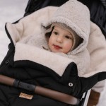 Regulowany śpiwór z torbą GrowUP Aspen 0-36m black / Zaffiro