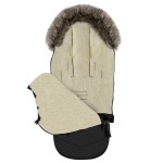 Regulowany śpiwór z torbą GrowUP Aspen 0-36m black / Zaffiro