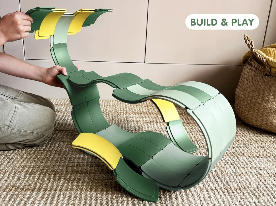 Tory do układania Arches - Builder Set, 54 el. / WayToPlay