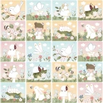 Kreatywny zeszyt z kredkami Rosa & Friends / Little Dutch