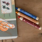 Kreatywny zeszyt z kredkami Jim & Friends / Little Dutch