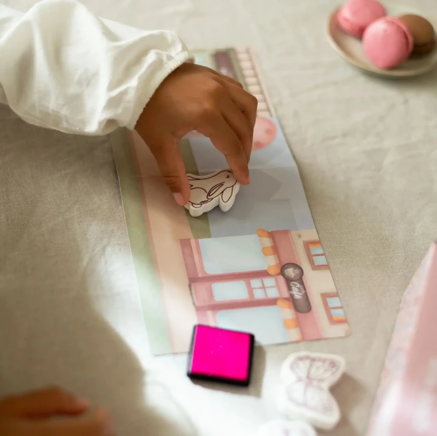 Kreatywne pudełko XL Rosa & Friends / Little Dutch