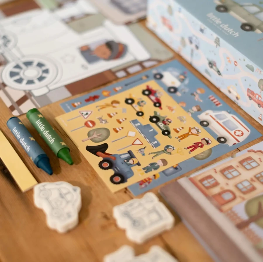 Kreatywne pudełko XL Jim & Friends / Little Dutch