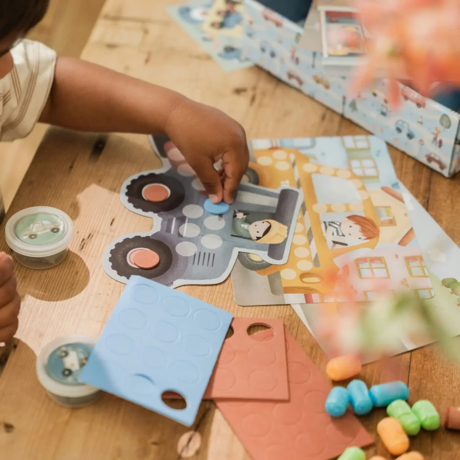 Kreatywne pudełko XL Jim & Friends / Little Dutch