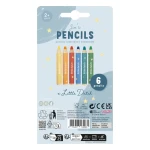 Drewniane, grube kredki Jim & Friends / Little Dutch