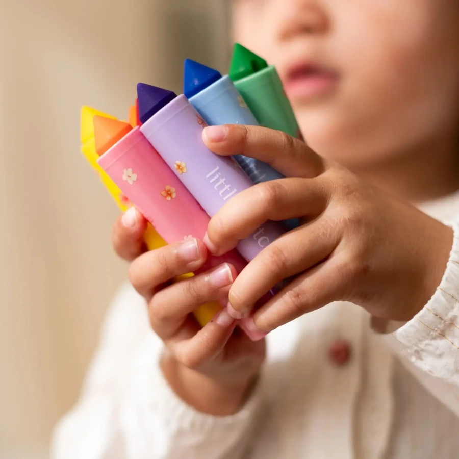 Grube markery Rosa & Friends / Little Dutch