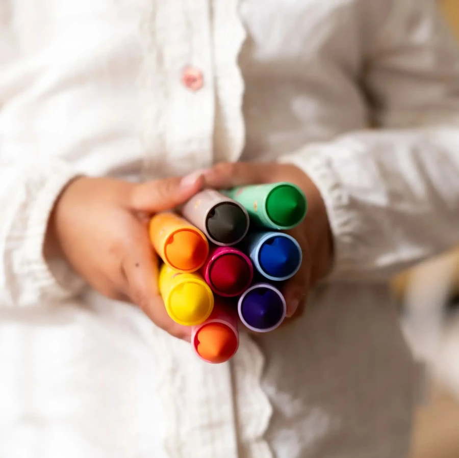 Grube markery Rosa & Friends / Little Dutch