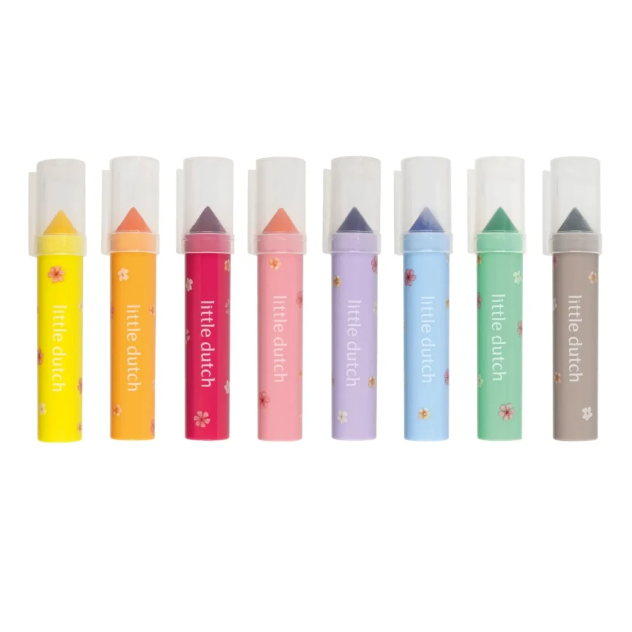 Grube markery Rosa & Friends / Little Dutch