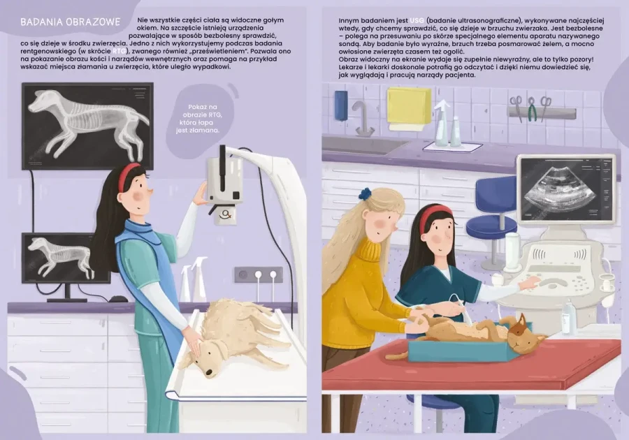 Ciekawe... Co robią weterynarze i weterynarki / Wydawnictwo Nasza Księgarnia