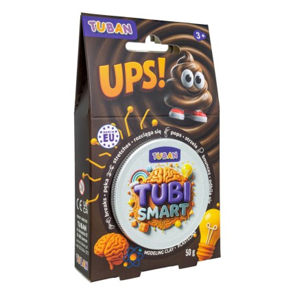 Plastelina Tubi Smart - UPS!, 50g / Tuban