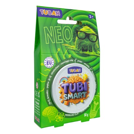 Plastelina Tubi Smart - NEO, 50g / Tuban