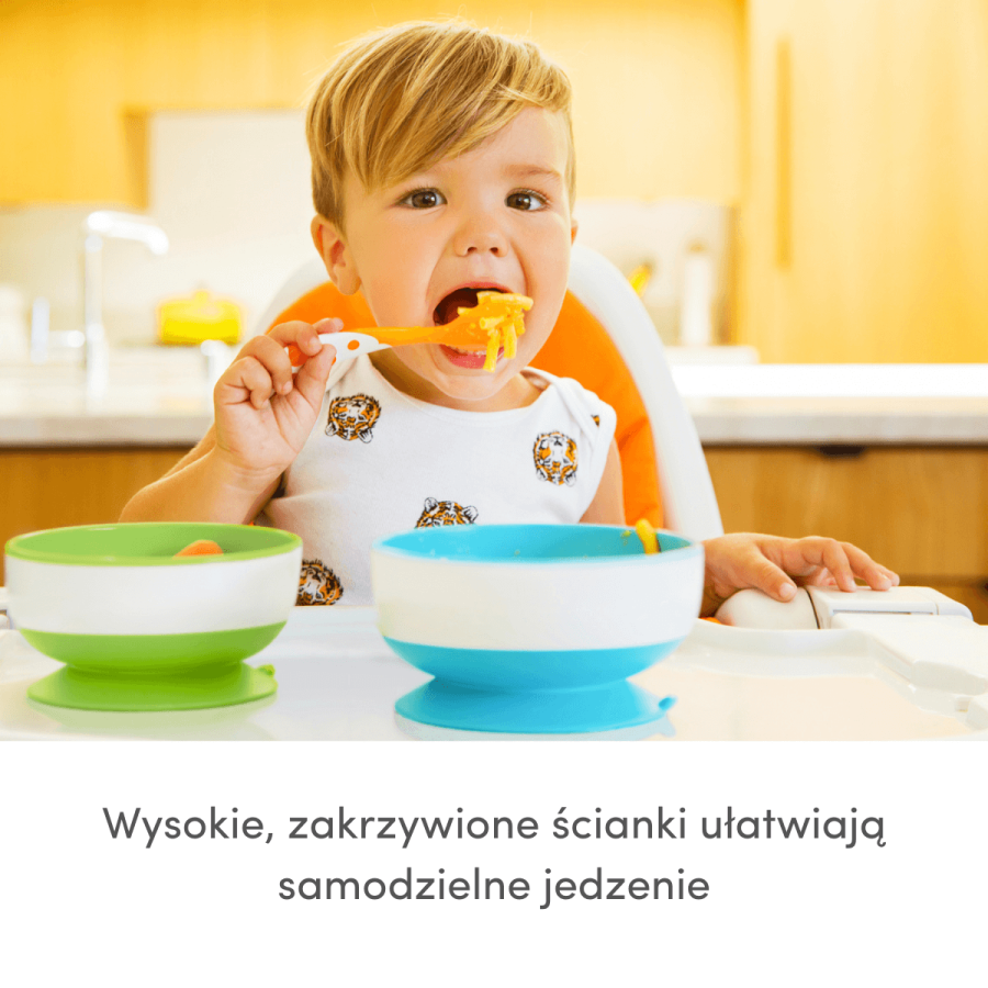 Zestaw 3 miseczek z przyssawką / Munchkin