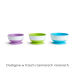 Zestaw 3 miseczek z przyssawką / Munchkin