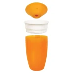 Kubek Miracle 360°, 296ml - pomarańczowy / Munchkin