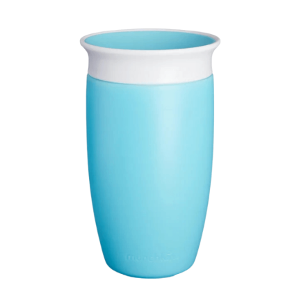 Kubek Miracle 360°, 296ml - niebieski / Munchkin