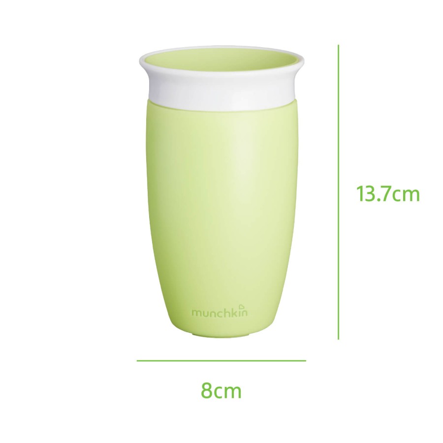 Kubek Miracle 360°, 296ml - zielony / Munchkin