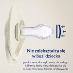 Smoczek silikonowy dynamiczny LOVI Prime, 2szt. - Nude, Blush / Lovi