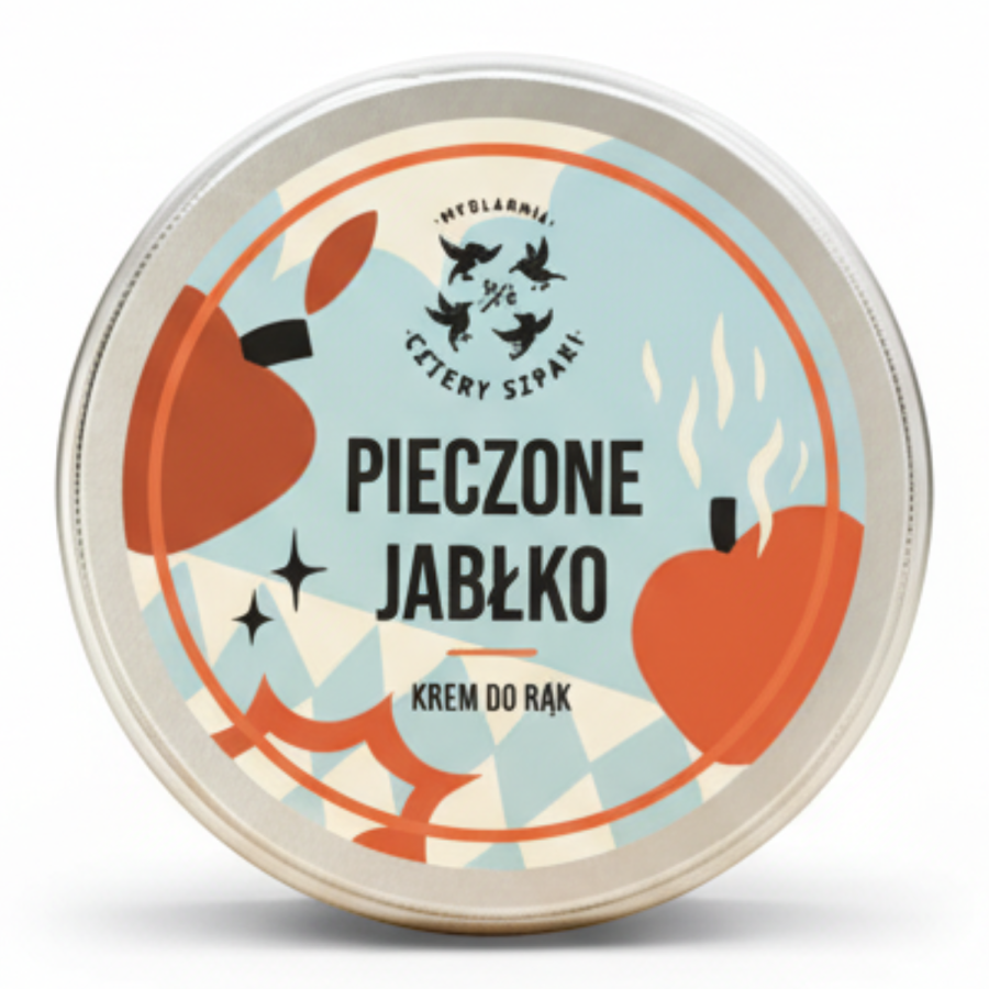 Pieczone Jabłko - krem do rąk , 50 ml / Mydlarnia Cztery Szpaki