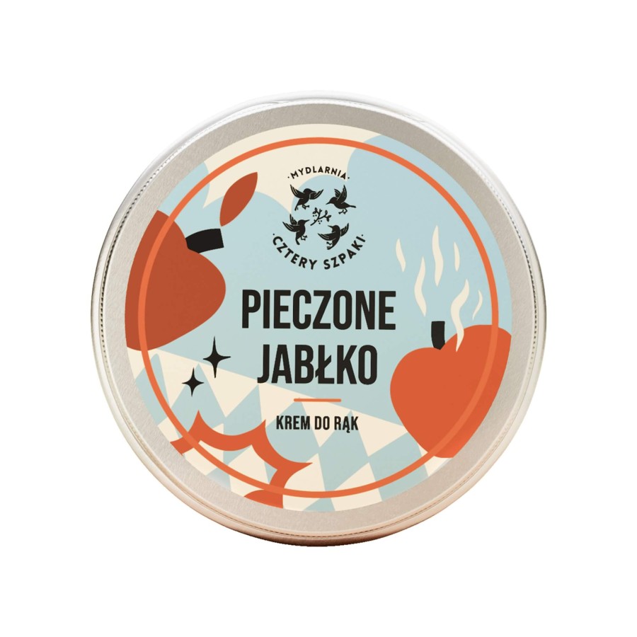 Pieczone Jabłko - krem do rąk , 50 ml / Mydlarnia Cztery Szpaki