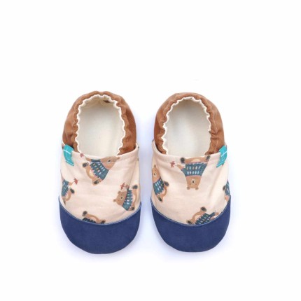 Kapcie do domu, żłobka, przedszkola - CUTE BEAR / TITOT