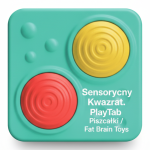 Sensoryczny Kwadrat. PlayTab. Piszczałki / Fat Brain Toys