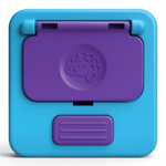 Sensoryczny Kwadrat. PlayTab. Lusterko / Fat Brain Toys