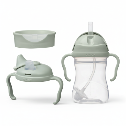Zestaw 3w1 do nauki picia - Sage / b.box