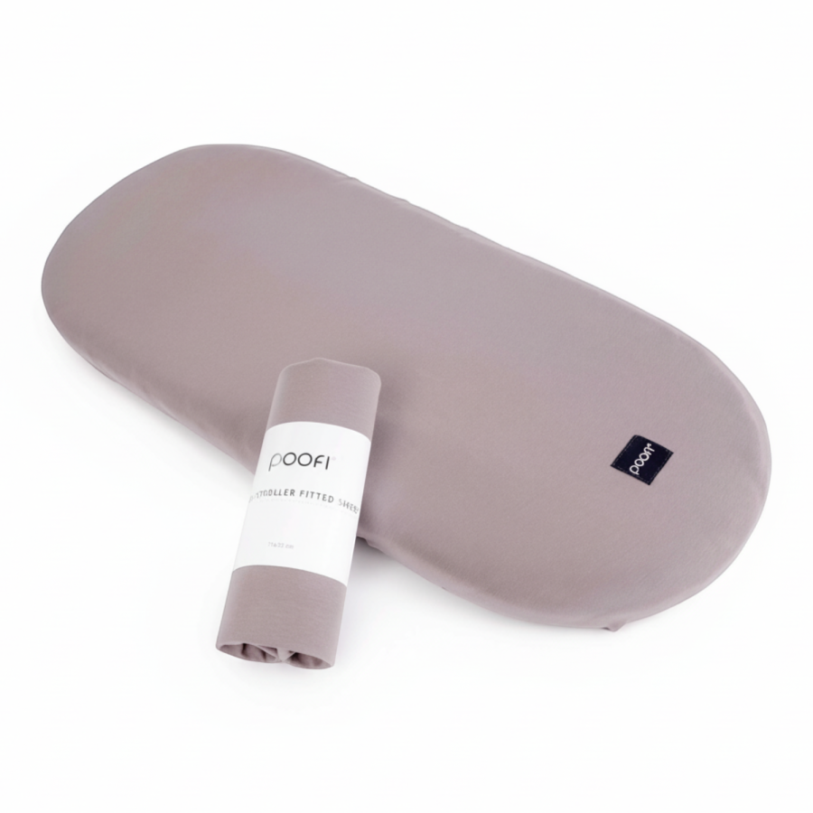 Prześcieradło do gondoli Organic kolor - lawenda / POOFI