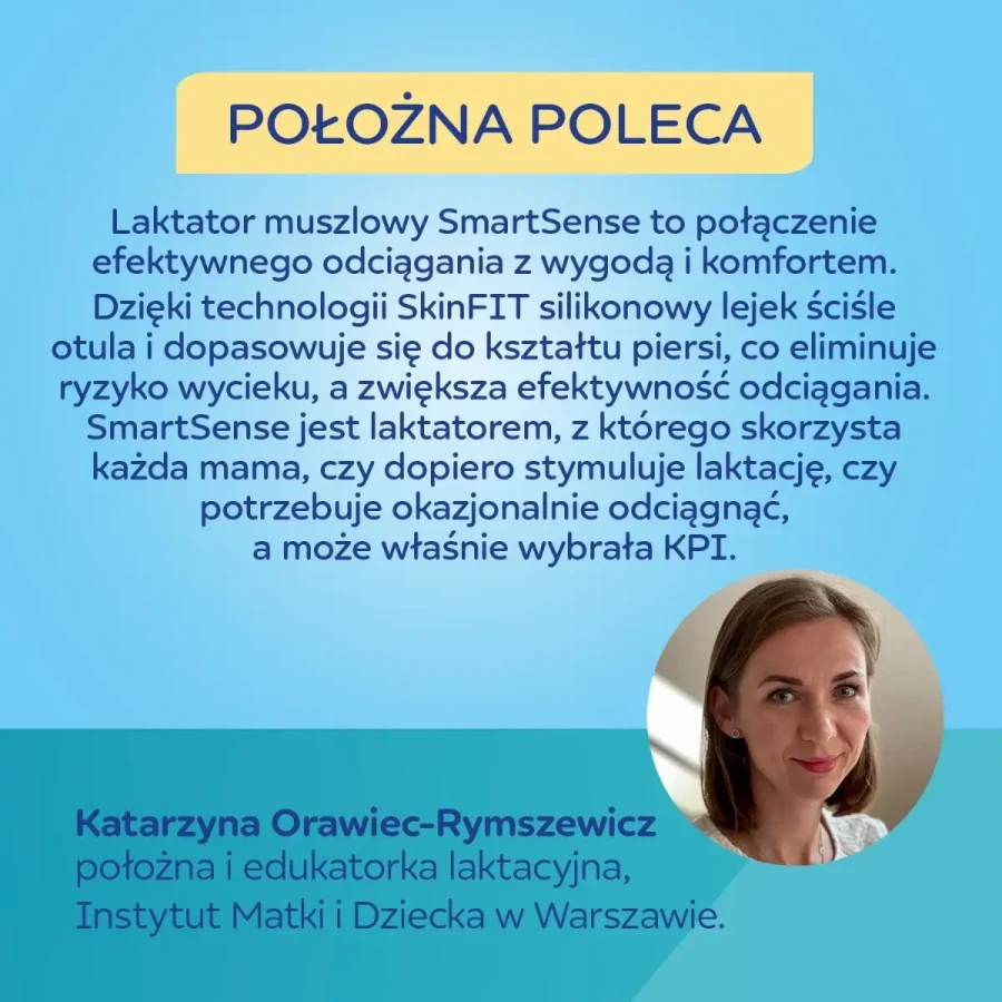 Inteligentny laktator muszlowy SmartSense / Canpol babies