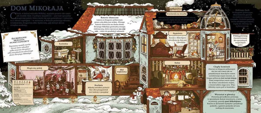 Sekrety wioski Świętego Mikołaja. Odkryj tajemnice, których strzegą elfy / HarperKids