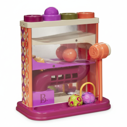 Whacky Ball – lustrzany kulodrom z młotkiem / B.Toys BX1013Z