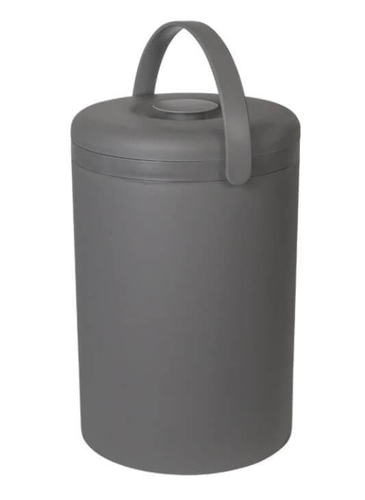 Kosz na zużyte pieluchy Magic Essential - grafitowy (na 20 pieluch) / Magic