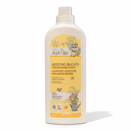 Eko dodatek do prania z aktywnym tlenem do odplamiania ubranek dziecięcych, 1l / Baby Anthyllis