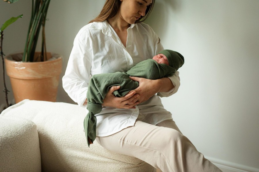 Zestaw merino Cozy - oliwkowy / Yarnami