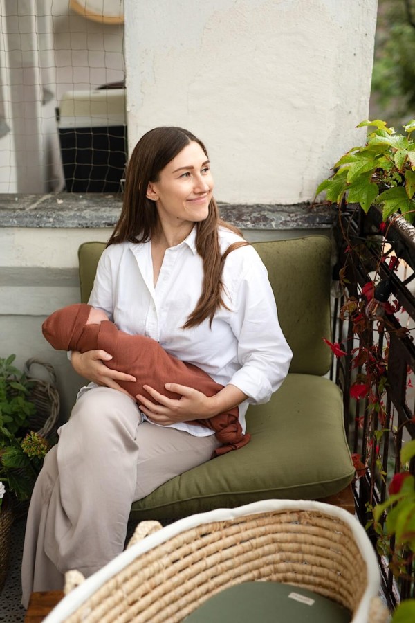 Zestaw merino Cozy - terrakota / Yarnami