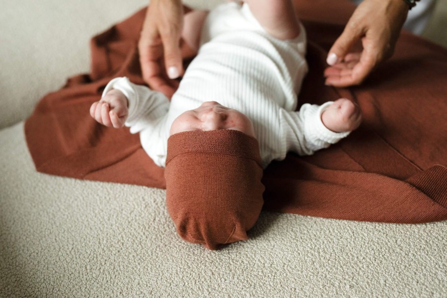 Zestaw merino Cozy - terrakota / Yarnami