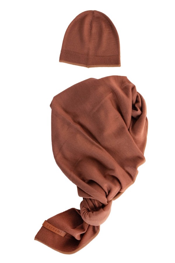 Zestaw merino Cozy - terrakota / Yarnami