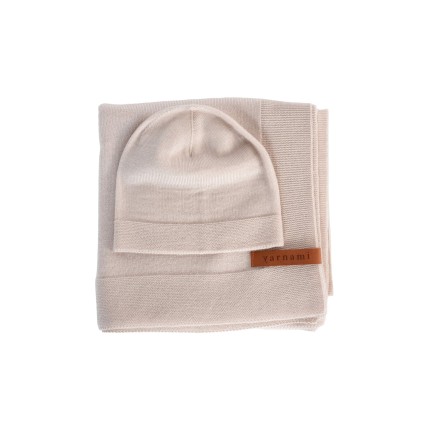 Zestaw merino Cozy - piaskowy / Yarnami